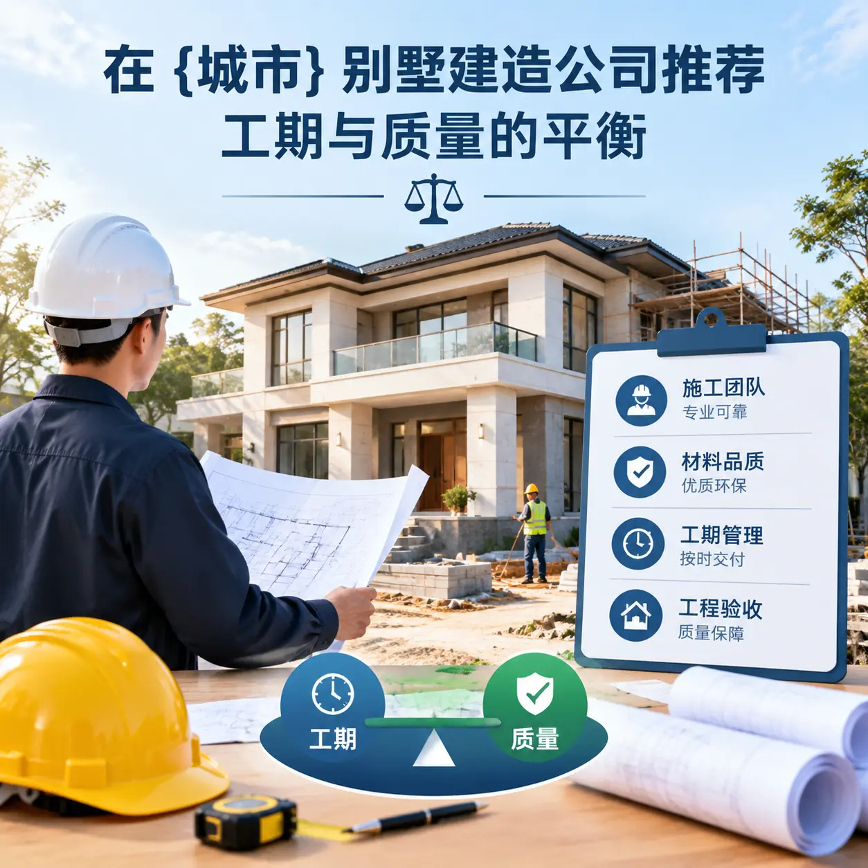 在 罗甸 别墅建造公司推荐，工期与质量的平衡