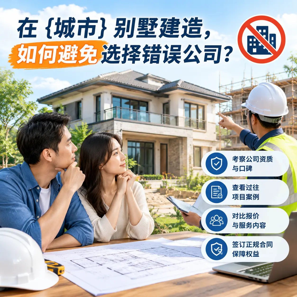 在 罗甸 别墅建造,如何避免选择错误公司?
