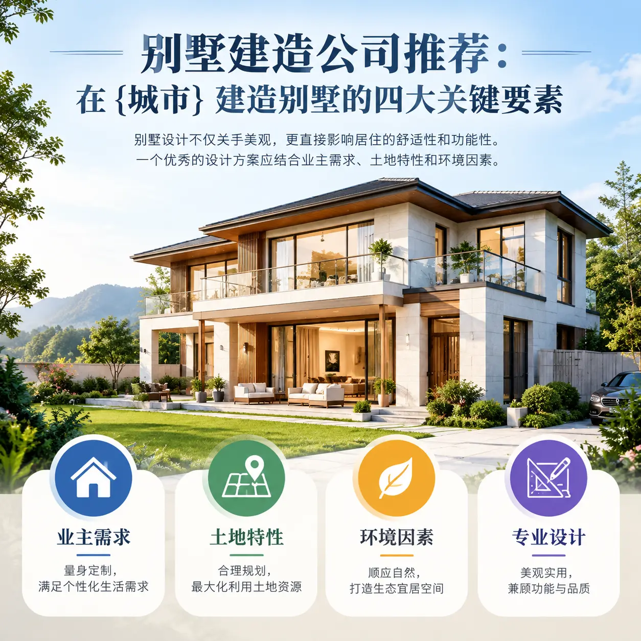 别墅建造公司推荐：在 罗甸 建造别墅的四大关键要素