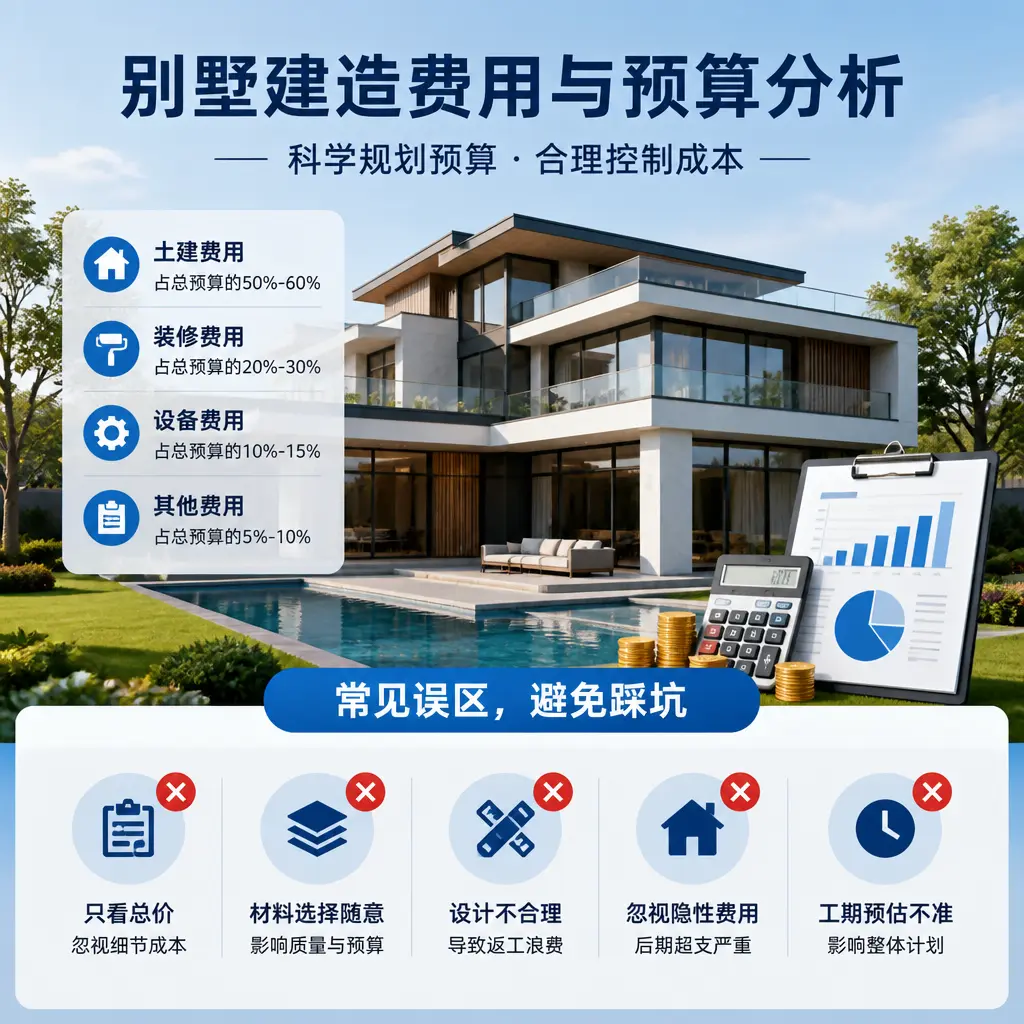 别墅建造公司推荐： 罗甸 建造别墅的费用与预算分析
