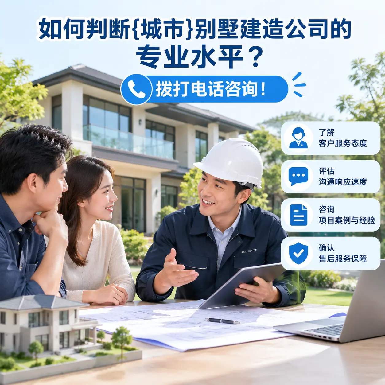 如何判断罗甸别墅建造公司的专业水平?拨打电话咨询!
